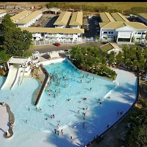 Apartamento Piscinas 24 No Lacqua Em, Caldas Novas